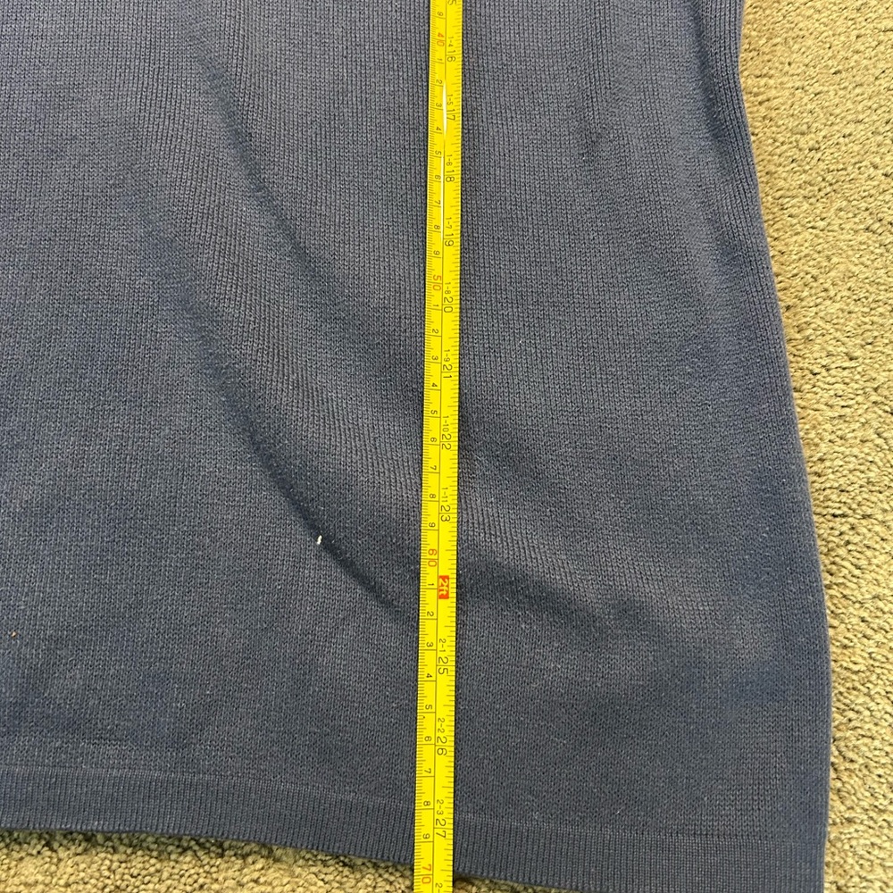 Vintage Y2K Quiksilver Ribbed Blue Sweater Surf Men’s Large Pullover Striped 90s - Picture 6 of 6